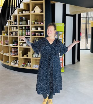 Jenneke staat in de geheel nieuwe Visit Zuid-Limburg Heerlen-Parkstad Experience