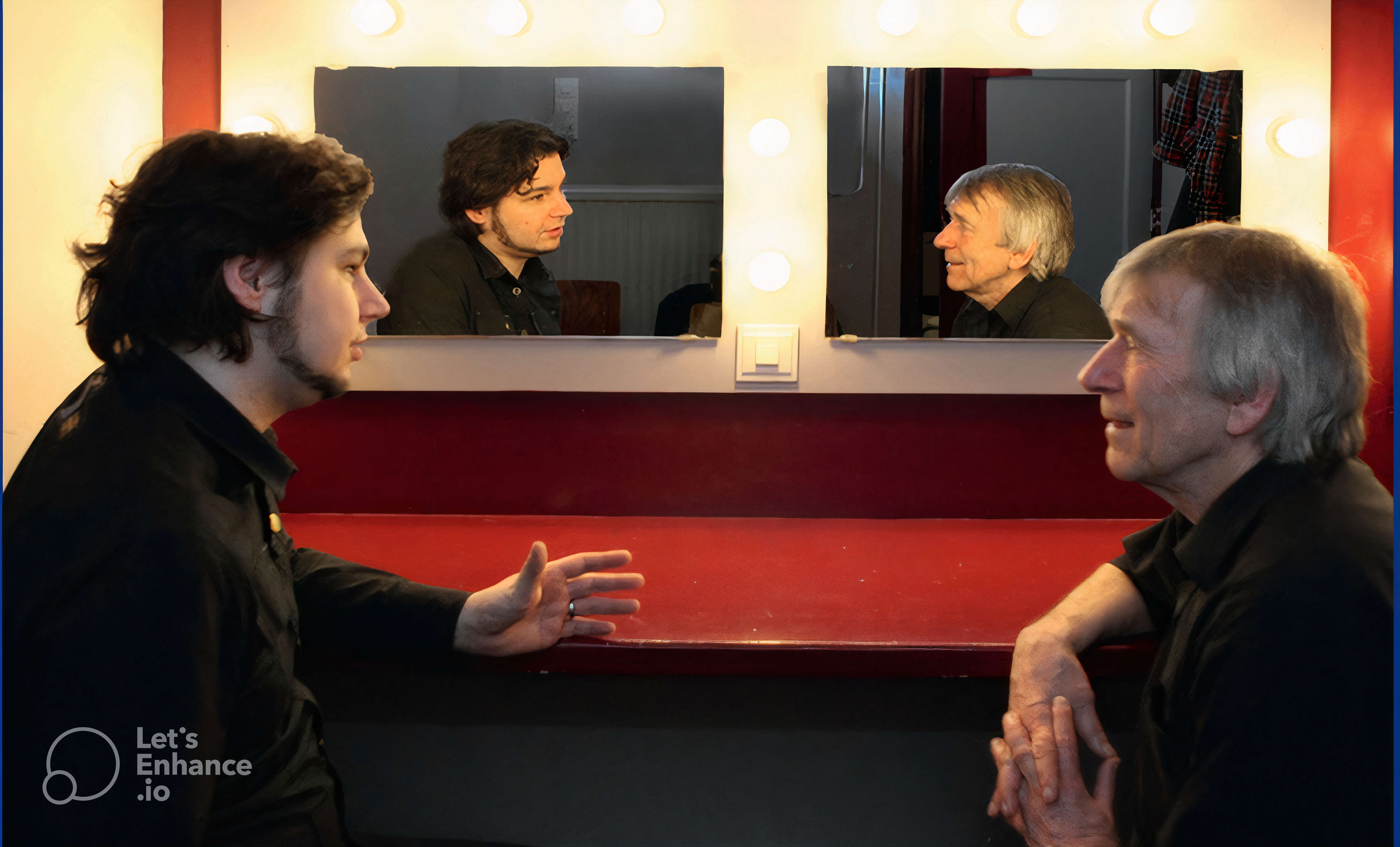 Vier de lente met Martin, Paul en Ivo