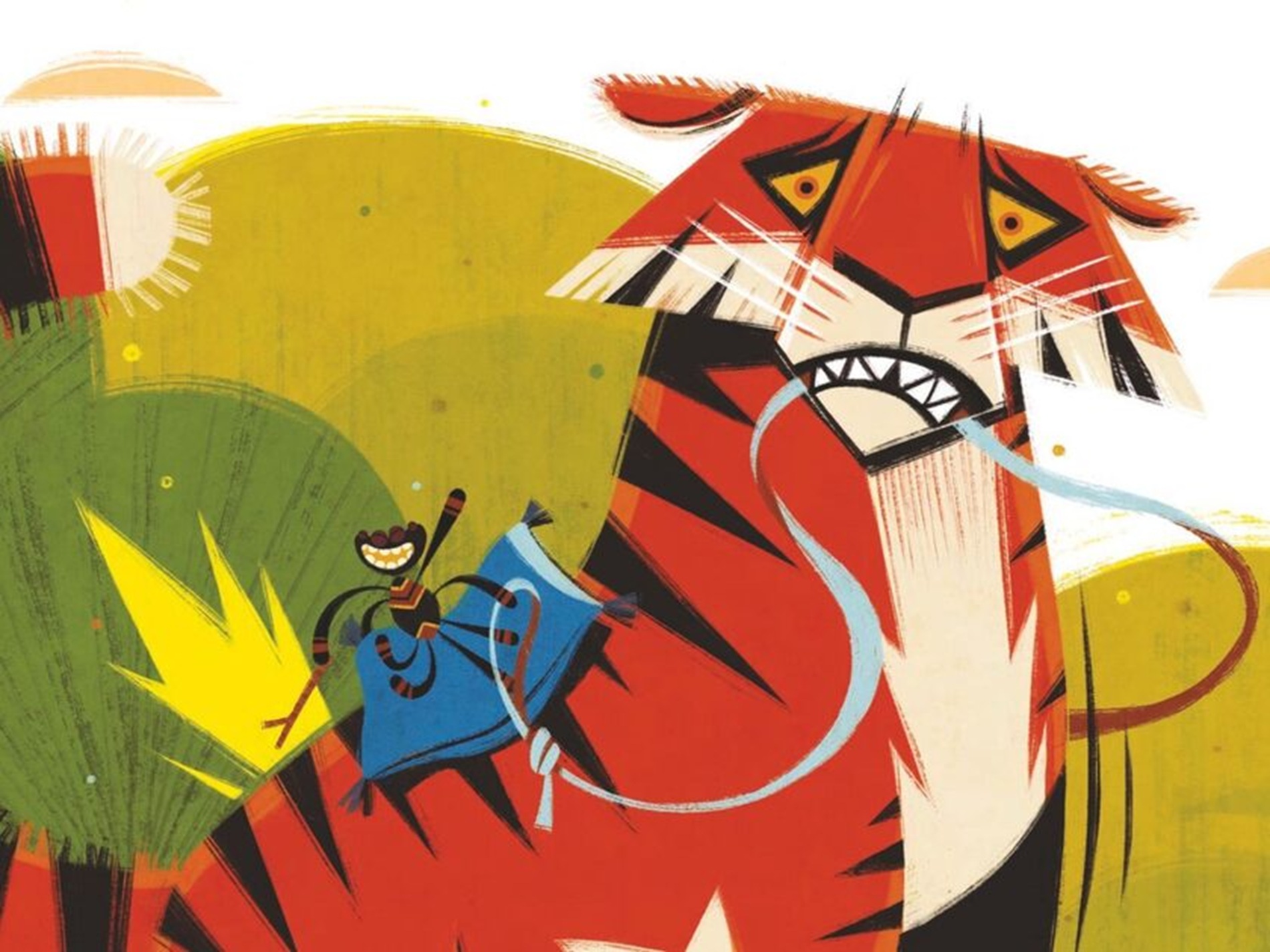 Anansi de Spin en de Gulzige Tijger – Vanaf2 Producties